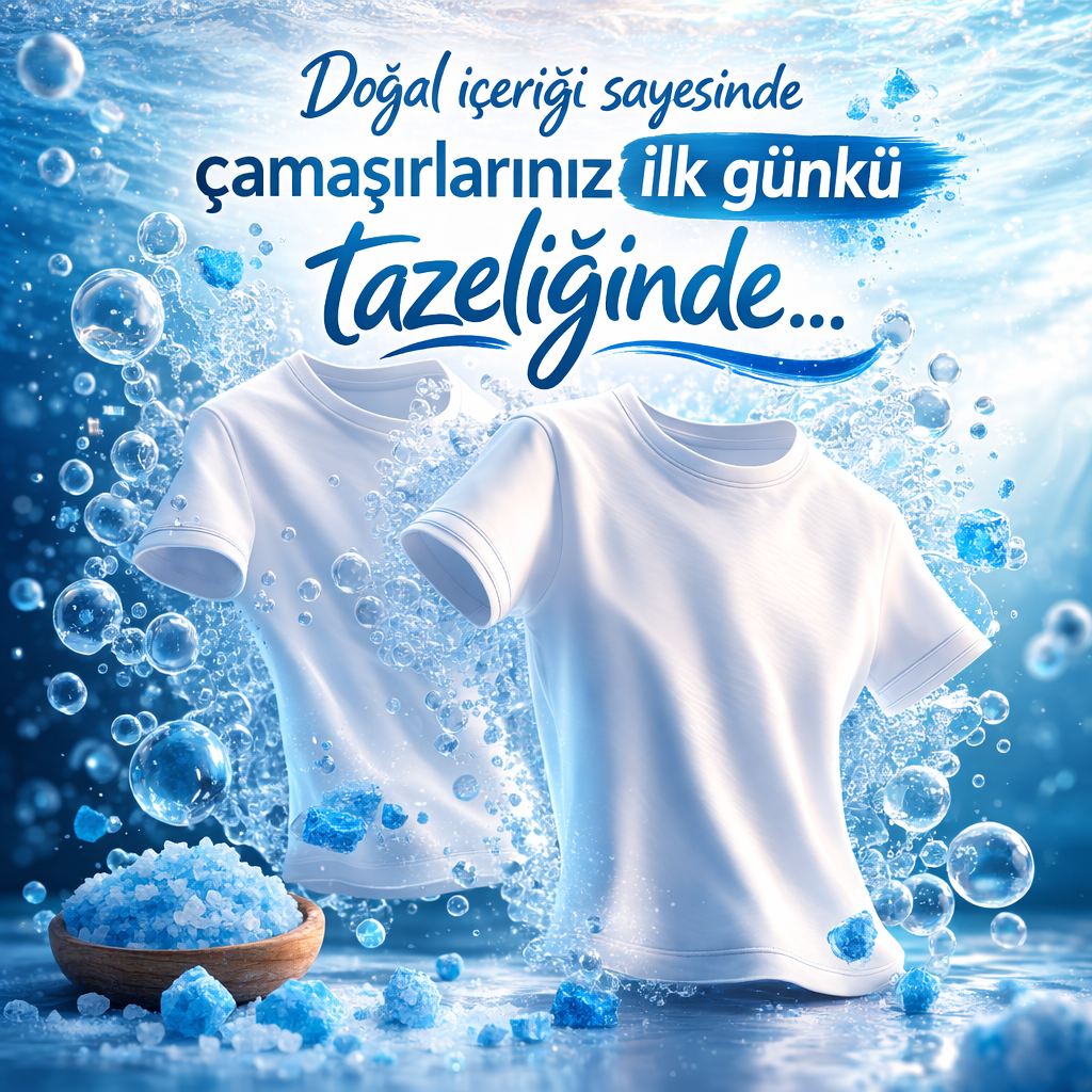 Freshlom Deniz Ferahlığı Etikili Doğal Yeni Nesil Çamaşır Parfümü - Koku Kristali - 350gr