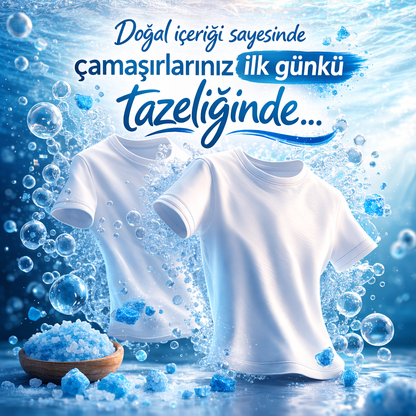 Freshlom Deniz Ferahlığı Etikili Doğal Yeni Nesil Çamaşır Parfümü - Koku Kristali - 350gr