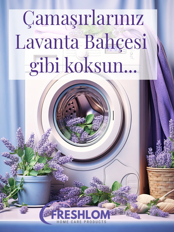Freshlom Lavanta Özlü Doğal Yeni Nesil Çamaşır Parfümü - Koku Kristali - 350gr